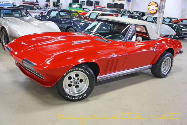 1964 Red Chevrolet Corvette Convertible