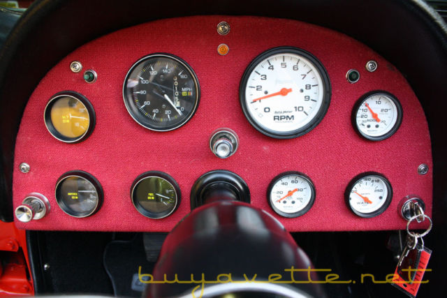 1964 Red Chevrolet Corvette Convertible