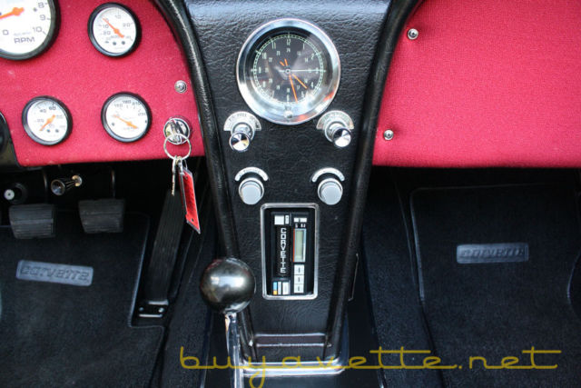 1964 Red Chevrolet Corvette Convertible