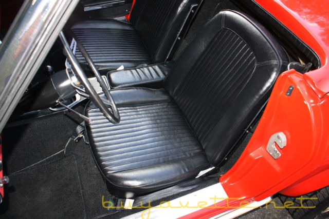 1964 Red Chevrolet Corvette Convertible