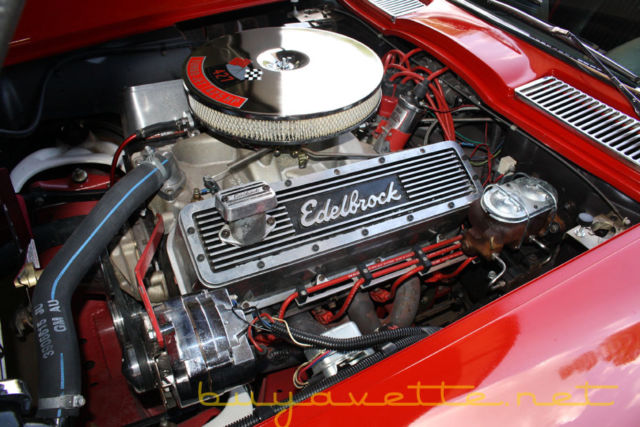 1964 Red Chevrolet Corvette Convertible