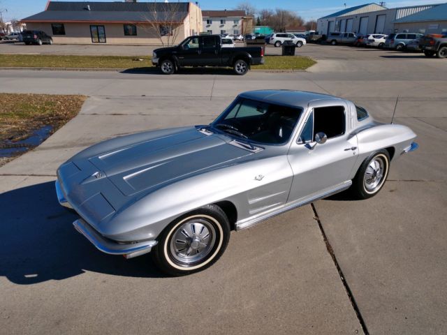 1964 Silver Chevrolet Corvette