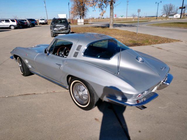 1964 Silver Chevrolet Corvette