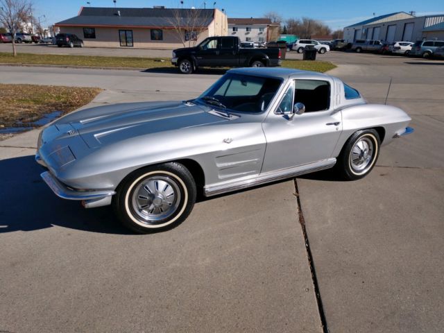 1964 Silver Chevrolet Corvette