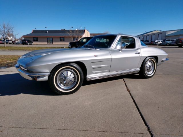 1964 Silver Chevrolet Corvette