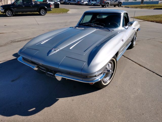 1964 Silver Chevrolet Corvette
