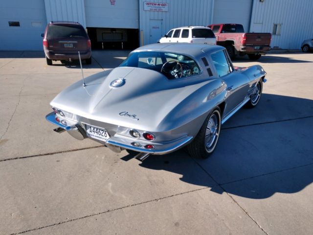 1964 Silver Chevrolet Corvette