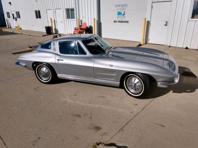 1964 Silver Chevrolet Corvette