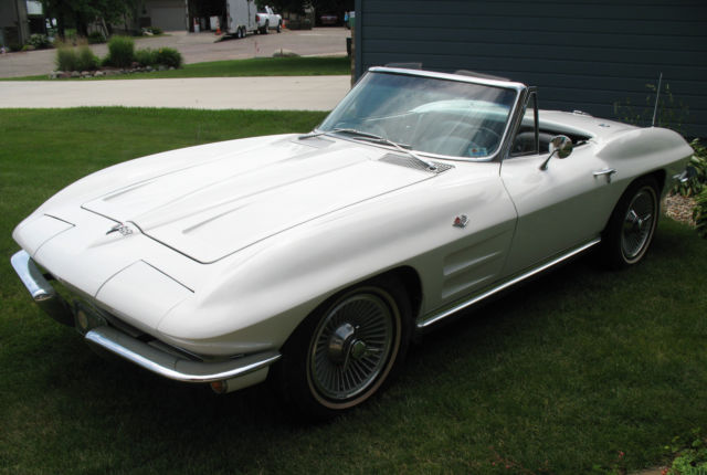 1964 Black Chevrolet Corvette Convertible