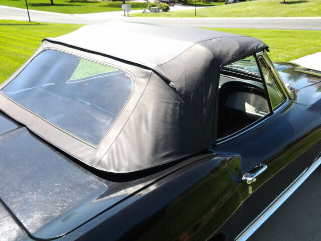 1964 Black Chevrolet Corvette Convertible
