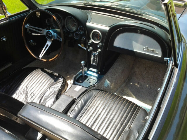 1964 Black Chevrolet Corvette Convertible