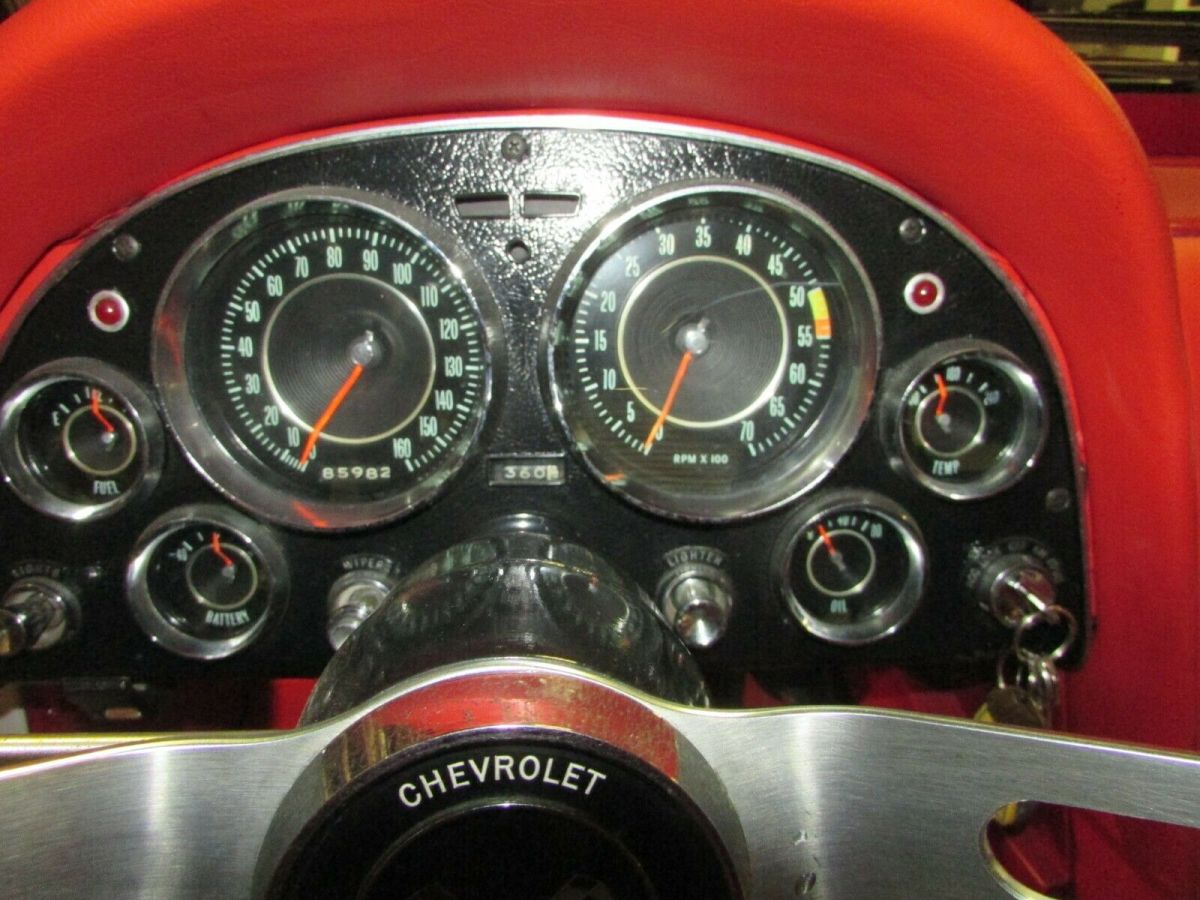 1964 White Chevrolet Corvette Convertible