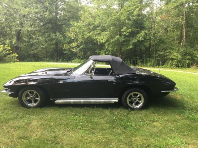 1964 Black Chevrolet Corvette Convertible