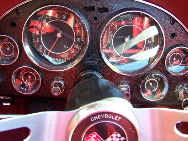 1964 Black Chevrolet Corvette Convertible