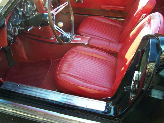 1964 Black Chevrolet Corvette Convertible