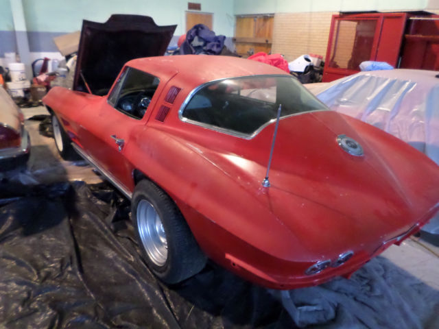 1964 Red Chevrolet Corvette Coupe