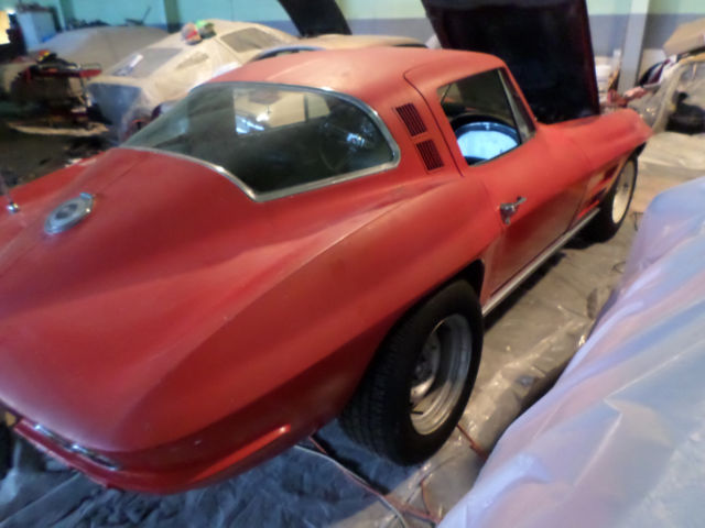 1964 Red Chevrolet Corvette Coupe