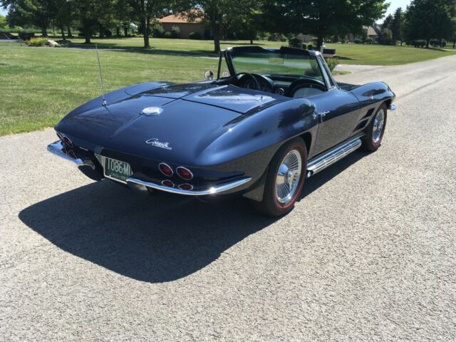 1964 Blue Chevrolet Corvette Convertible