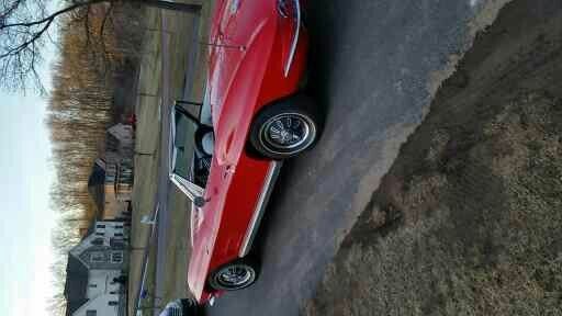 1964 Red Chevrolet Corvette Convertible