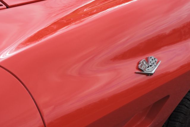 1964 Red Chevrolet Corvette Convertible