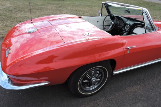 1964 Red Chevrolet Corvette Convertible