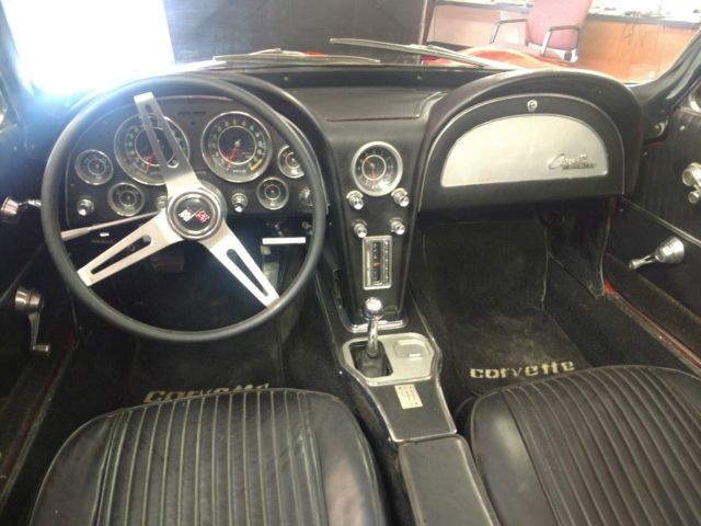 1964 Red Chevrolet Corvette Convertible