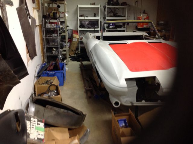 1964 Primer Chevrolet Corvette Convertible