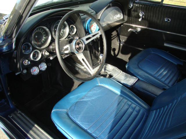 1964 Blue Chevrolet Corvette Convertible