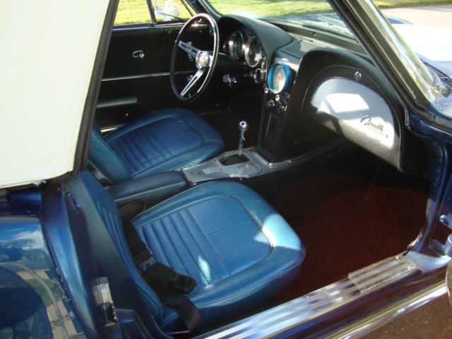 1964 Blue Chevrolet Corvette Convertible