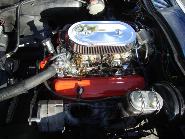 1964 Blue Chevrolet Corvette Convertible