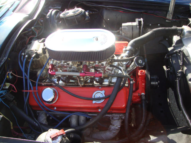 1964 Blue Chevrolet Corvette Convertible