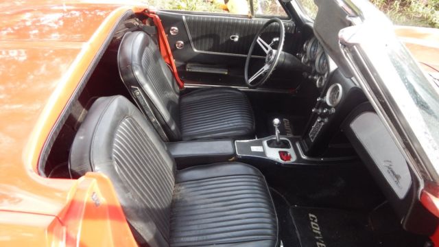 1964 Red Chevrolet Corvette Convertible