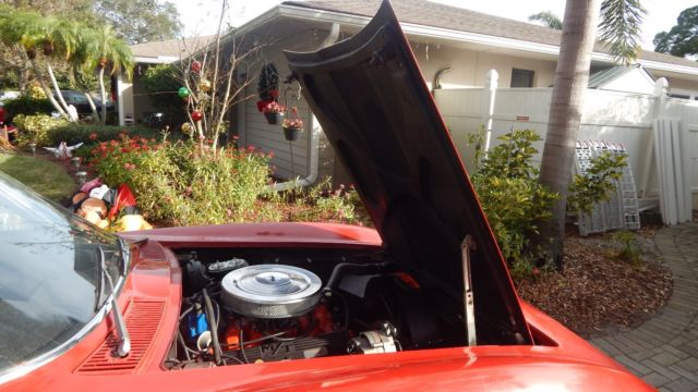 1964 Red Chevrolet Corvette Convertible