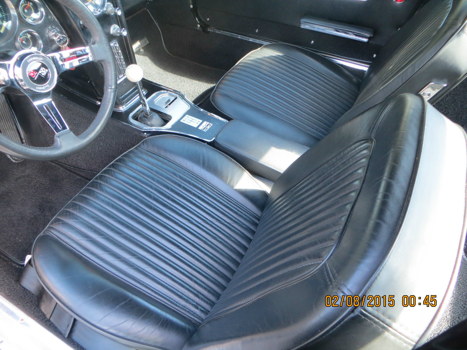 1964 tuxedo black Chevrolet Corvette