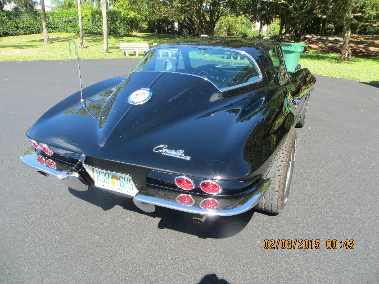 1964 tuxedo black Chevrolet Corvette