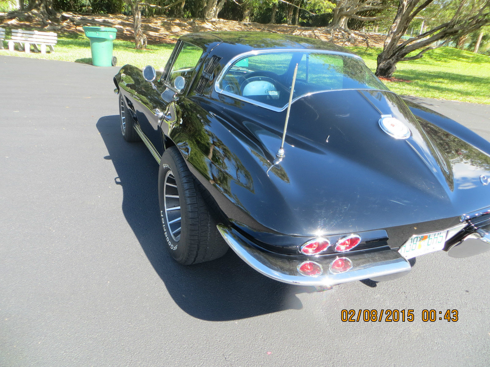 1964 tuxedo black Chevrolet Corvette
