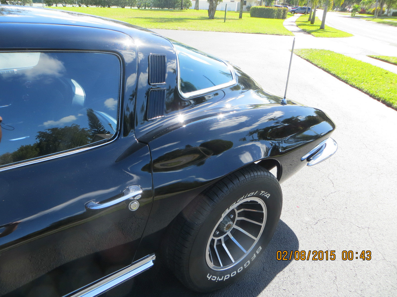 1964 tuxedo black Chevrolet Corvette