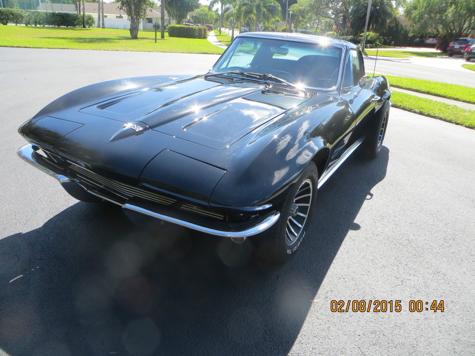 1964 tuxedo black Chevrolet Corvette