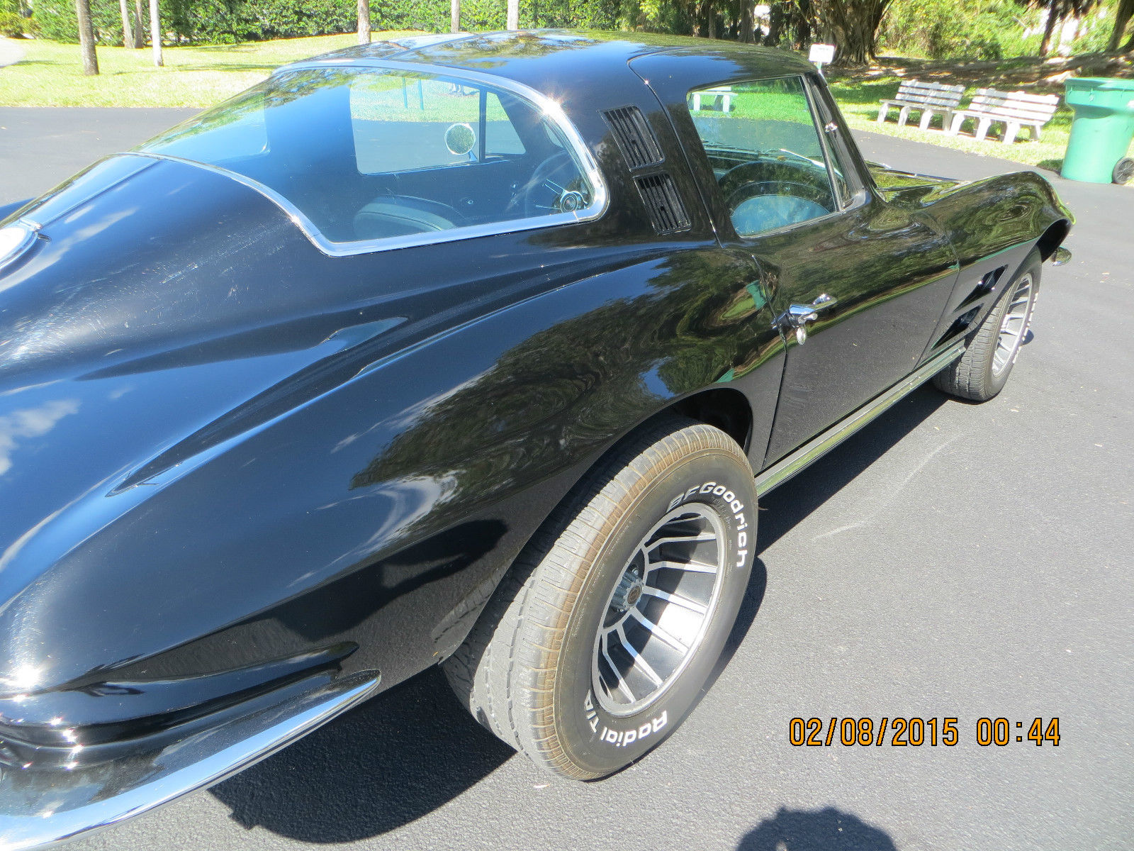1964 tuxedo black Chevrolet Corvette