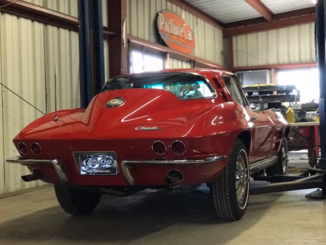 1964 Red Chevrolet Corvette Coupe