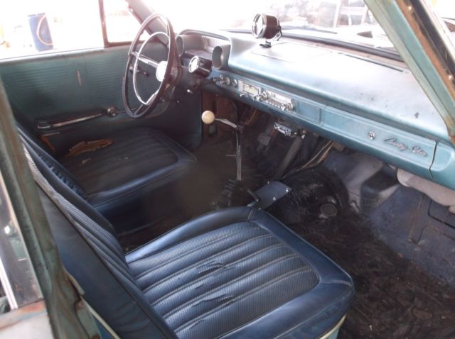 1964 Green Ford Galaxie Sedan