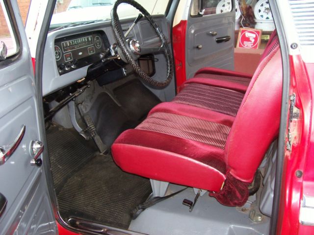 1964 Red Chevrolet C-10 Standard Cab Pickup