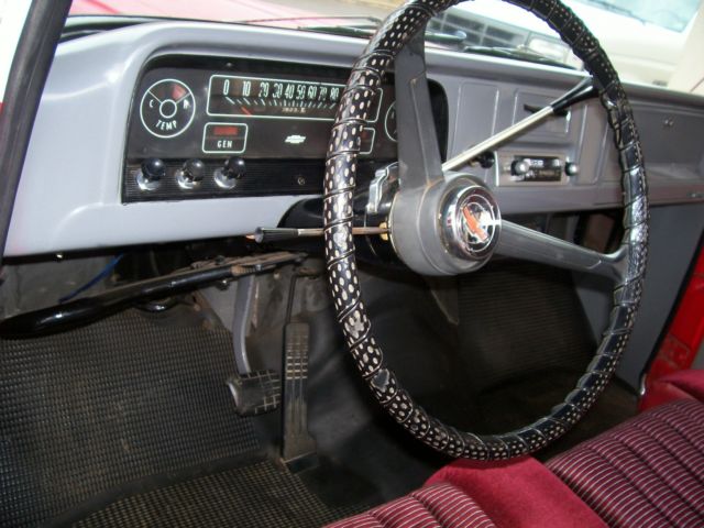 1964 Red Chevrolet C-10 Standard Cab Pickup