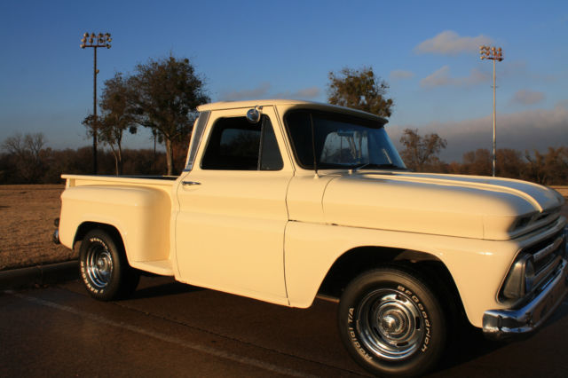 1964 Eggshell White Chevrolet C-10 Standard Cab Pickup