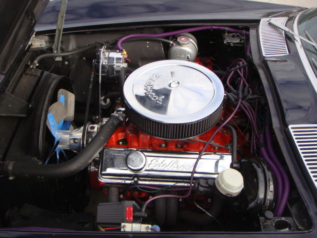 1964 Black Cherry Chevrolet Corvette Convertible
