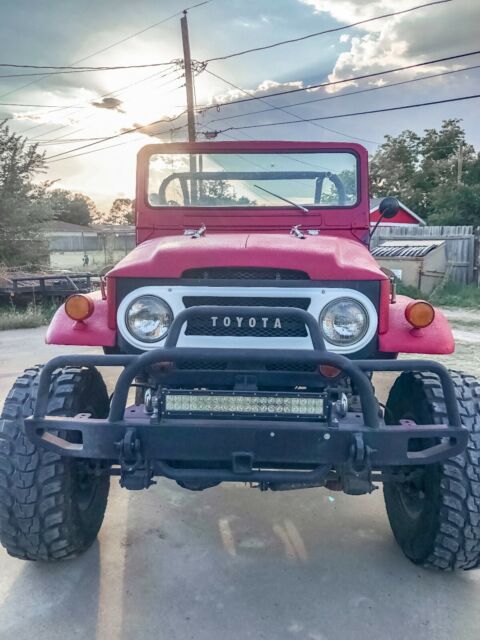 1964 Red Toyota FJ Cruiser