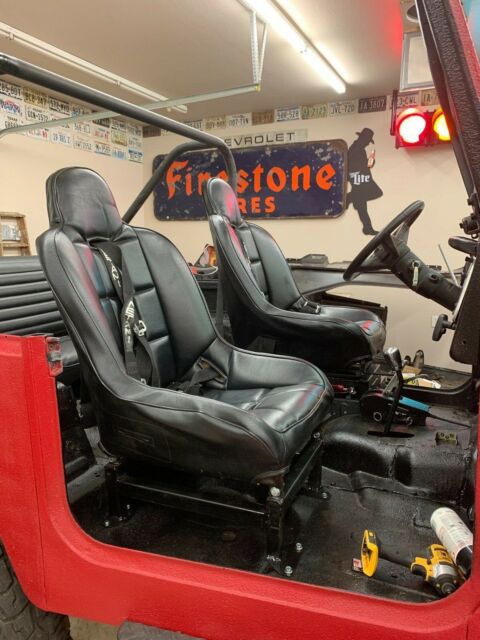 1964 Red Toyota FJ Cruiser