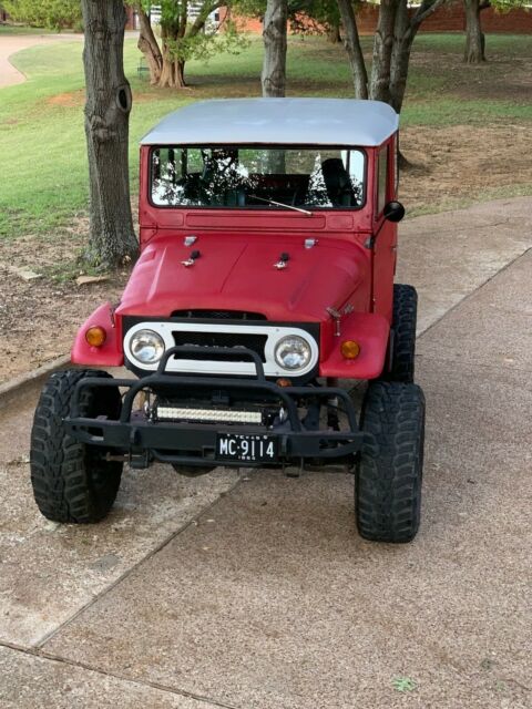 1964 Red Toyota FJ Cruiser