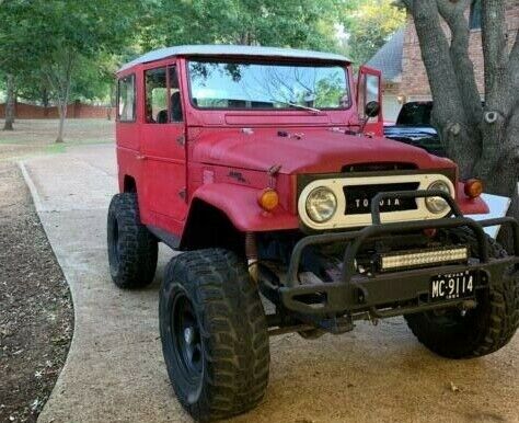 1964 Red Toyota FJ Cruiser