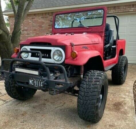 1964 Red Toyota FJ Cruiser